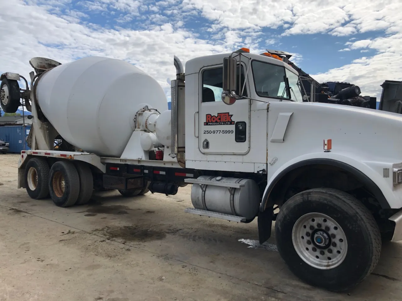 Roctek Concrete truck ready for delivery